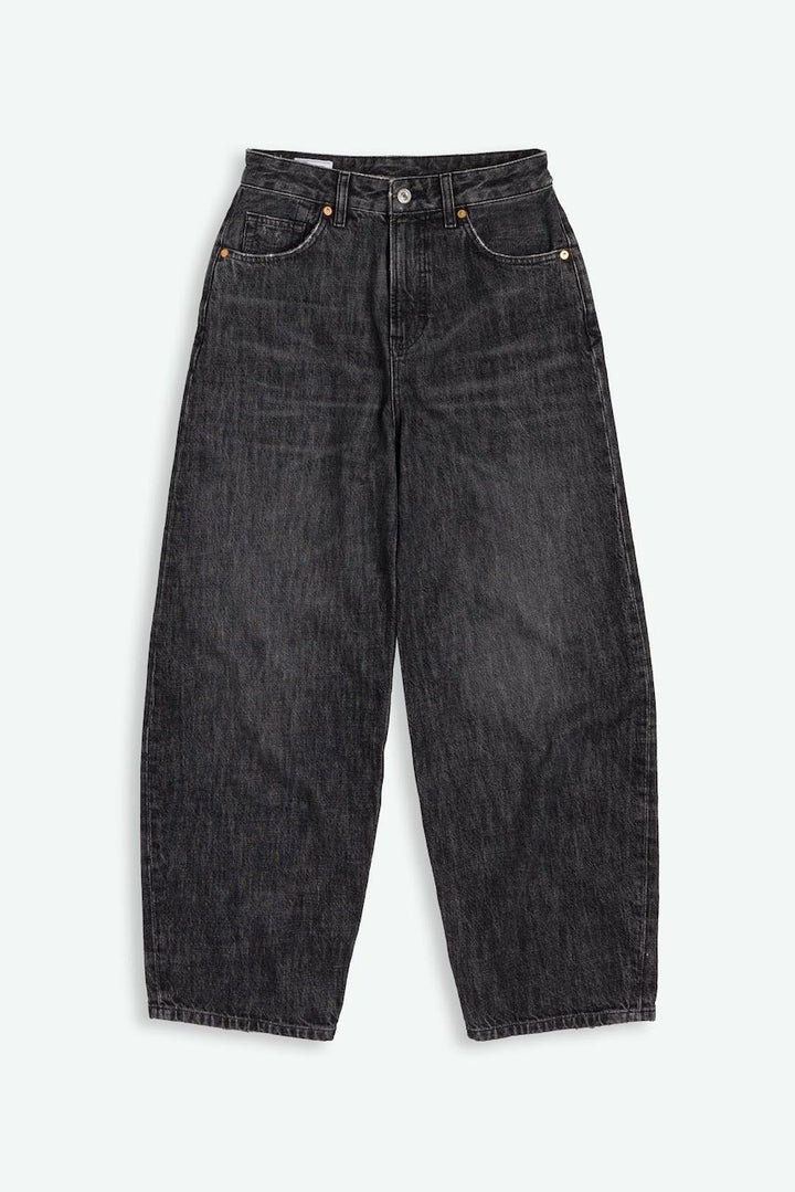 LEILA Jeans ceky black worn