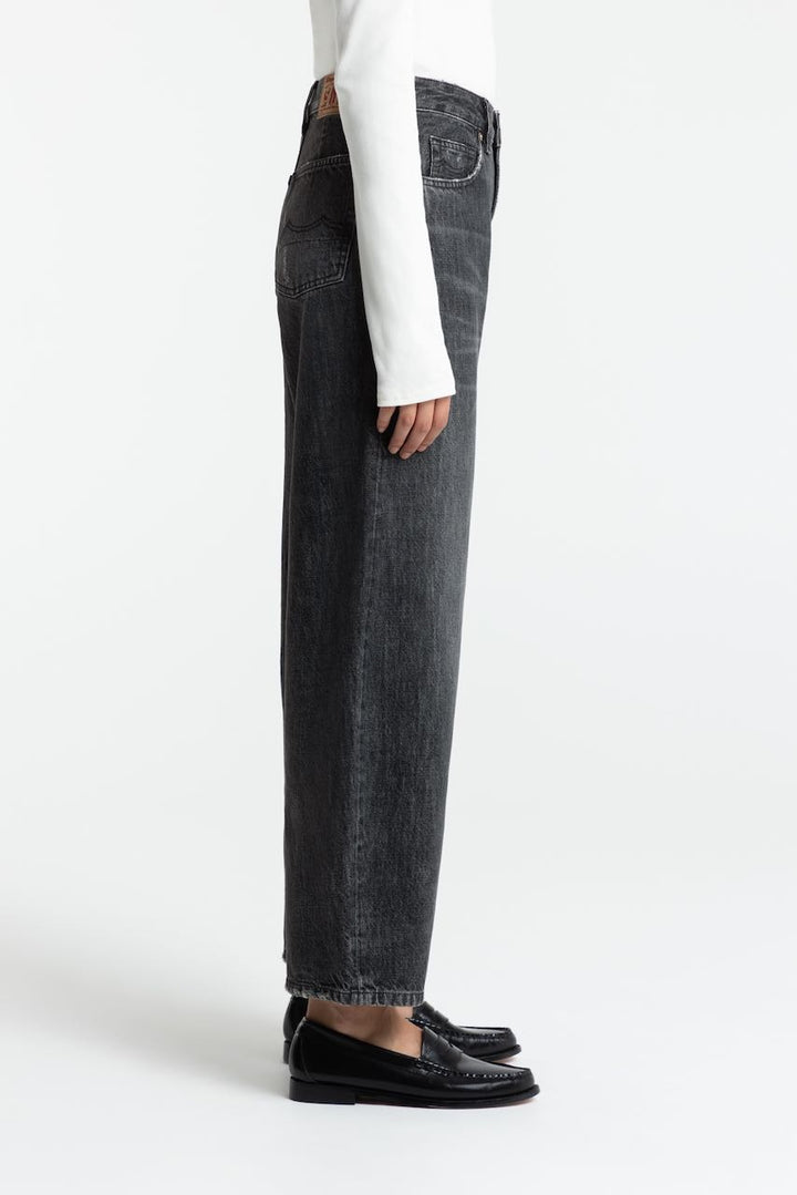 LEILA Jeans ceky black worn