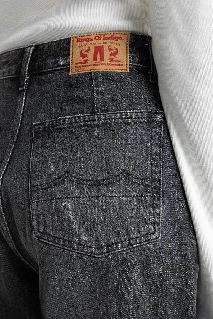 LEILA Jeans ceky black worn