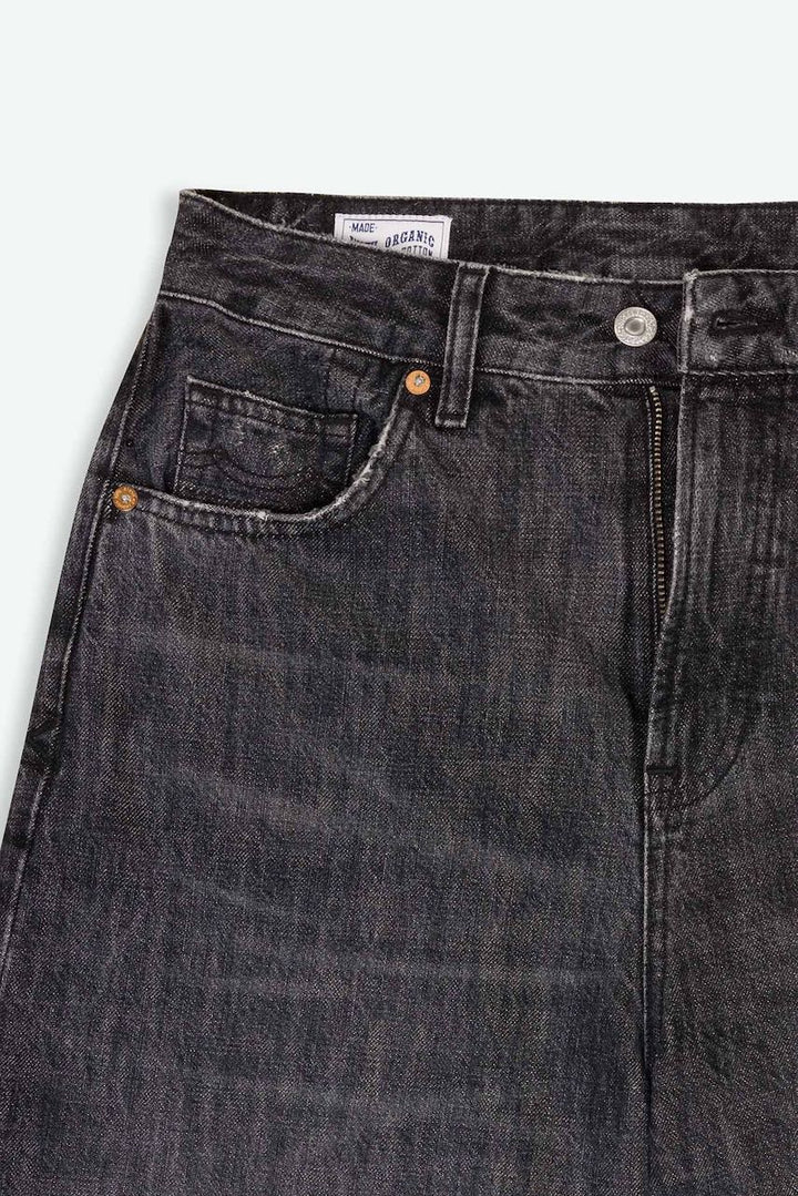 LEILA Jeans ceky black worn