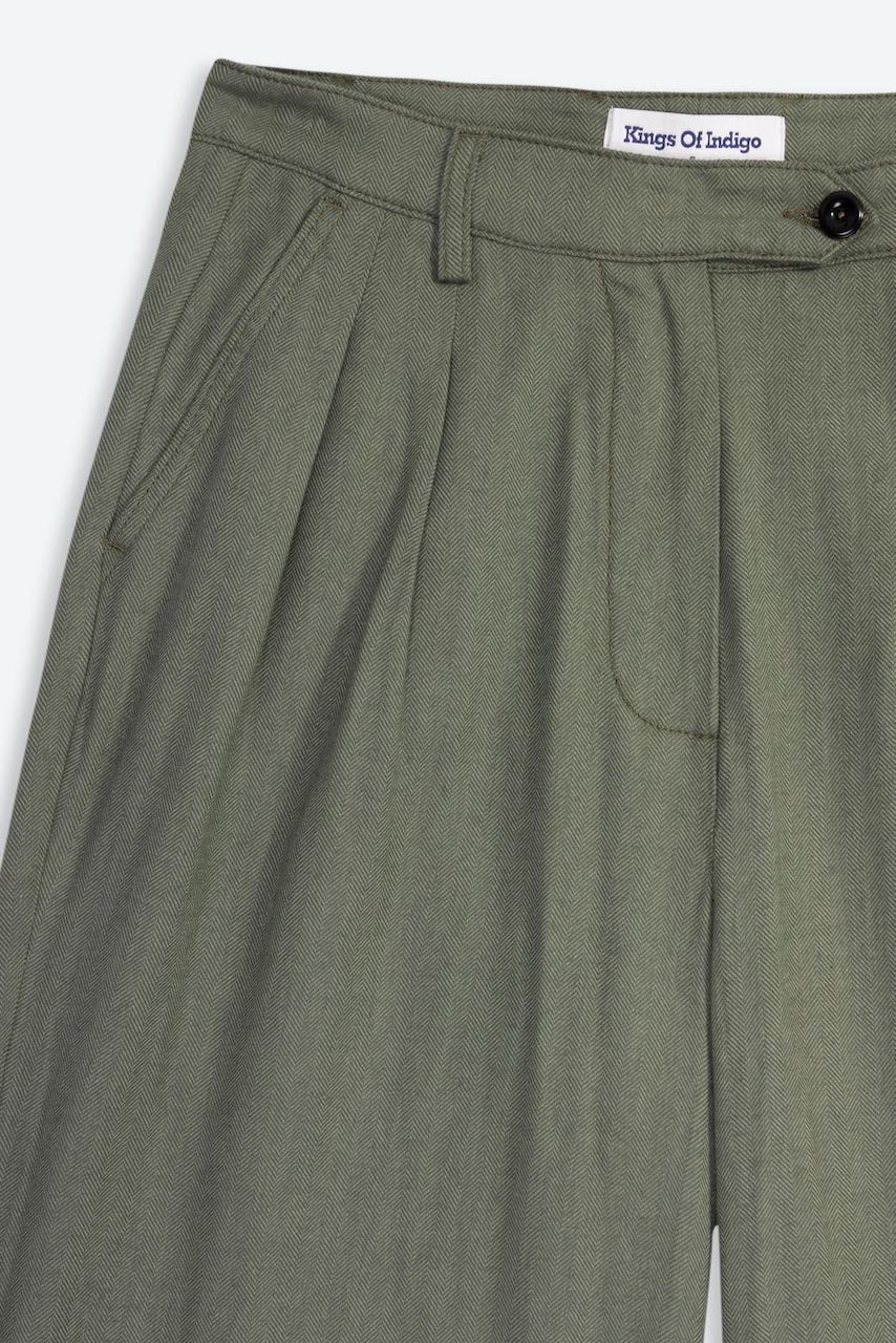 KOUJO Pants mulled basil