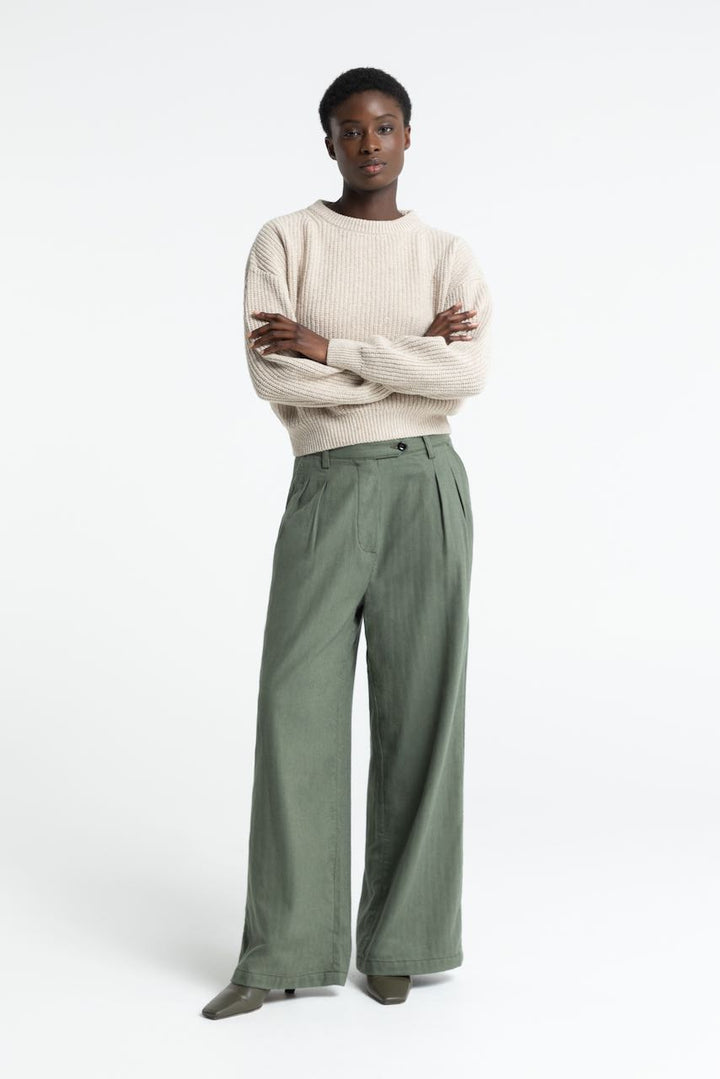 KOUJO Pants mulled basil