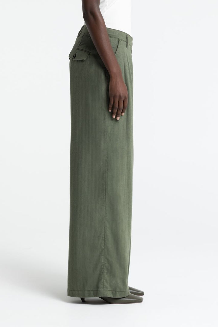 KOUJO Pants mulled basil