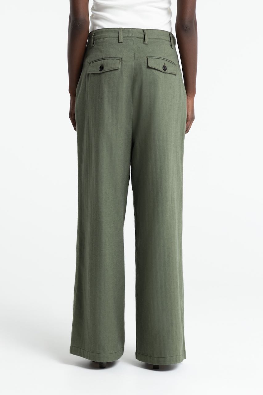 KOUJO Pants mulled basil