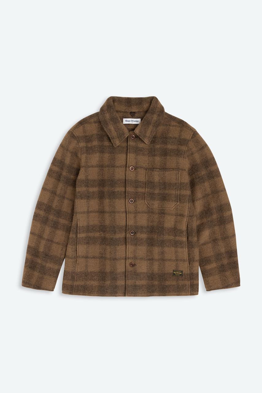 KIAAN Jacket desert beige check