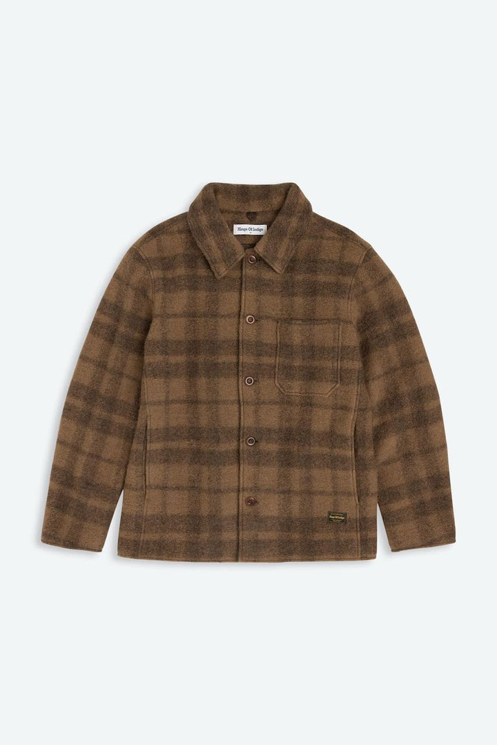 KIAAN Jacket desert beige check