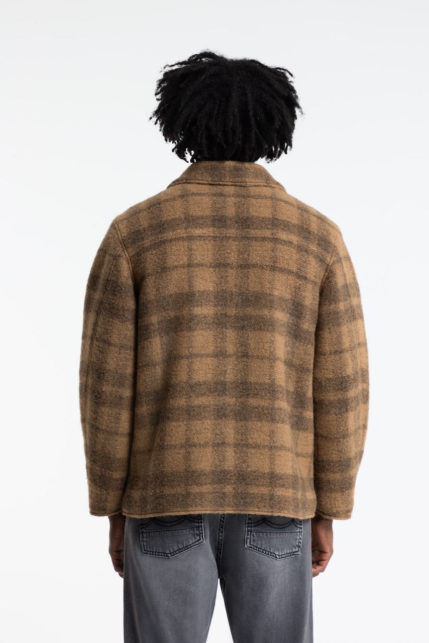 KIAAN Jacket desert beige check