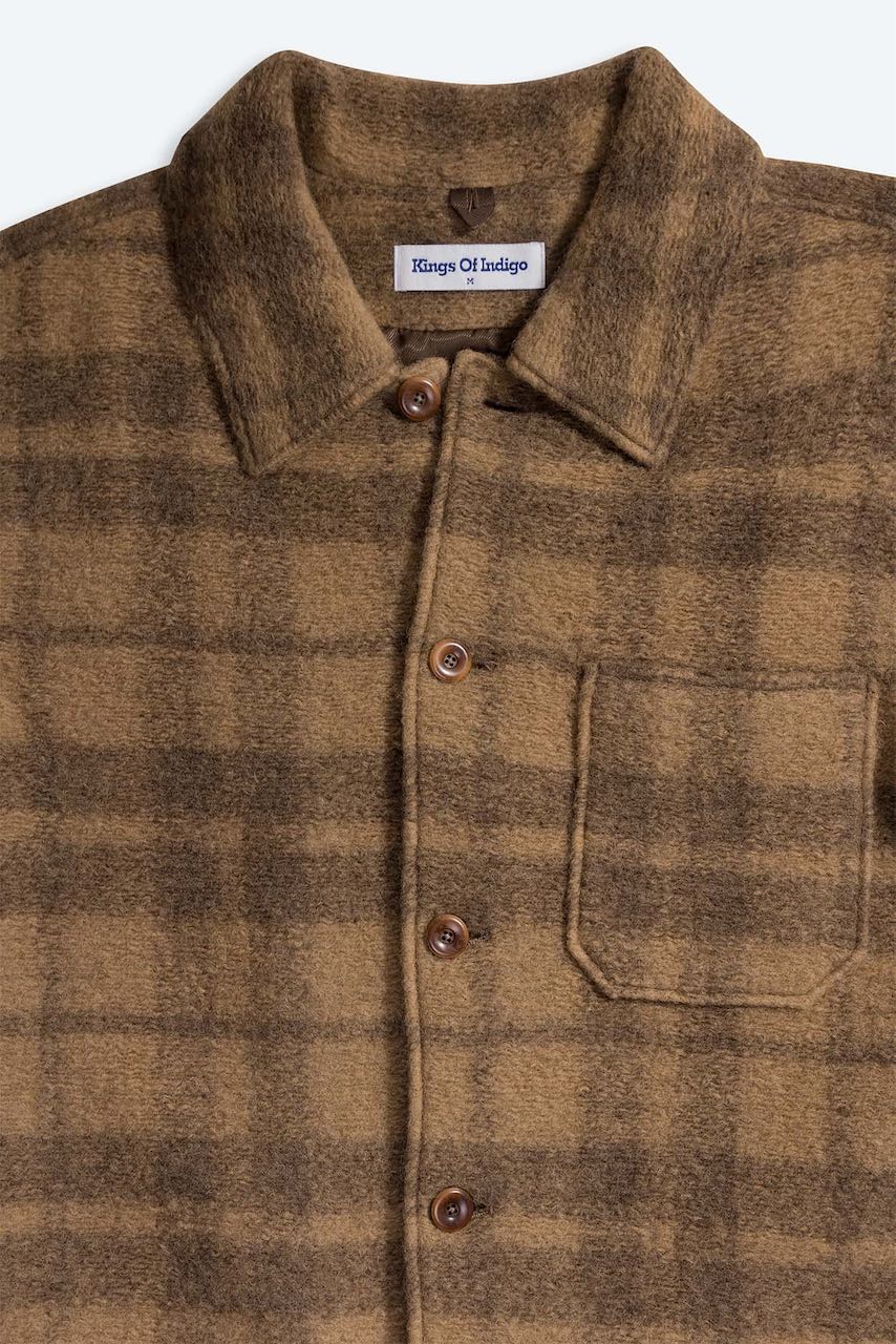 KIAAN Jacket desert beige check