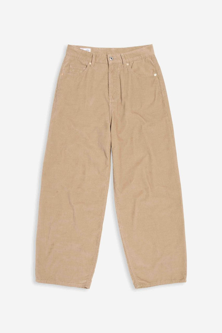 LEILA CORD silver mink