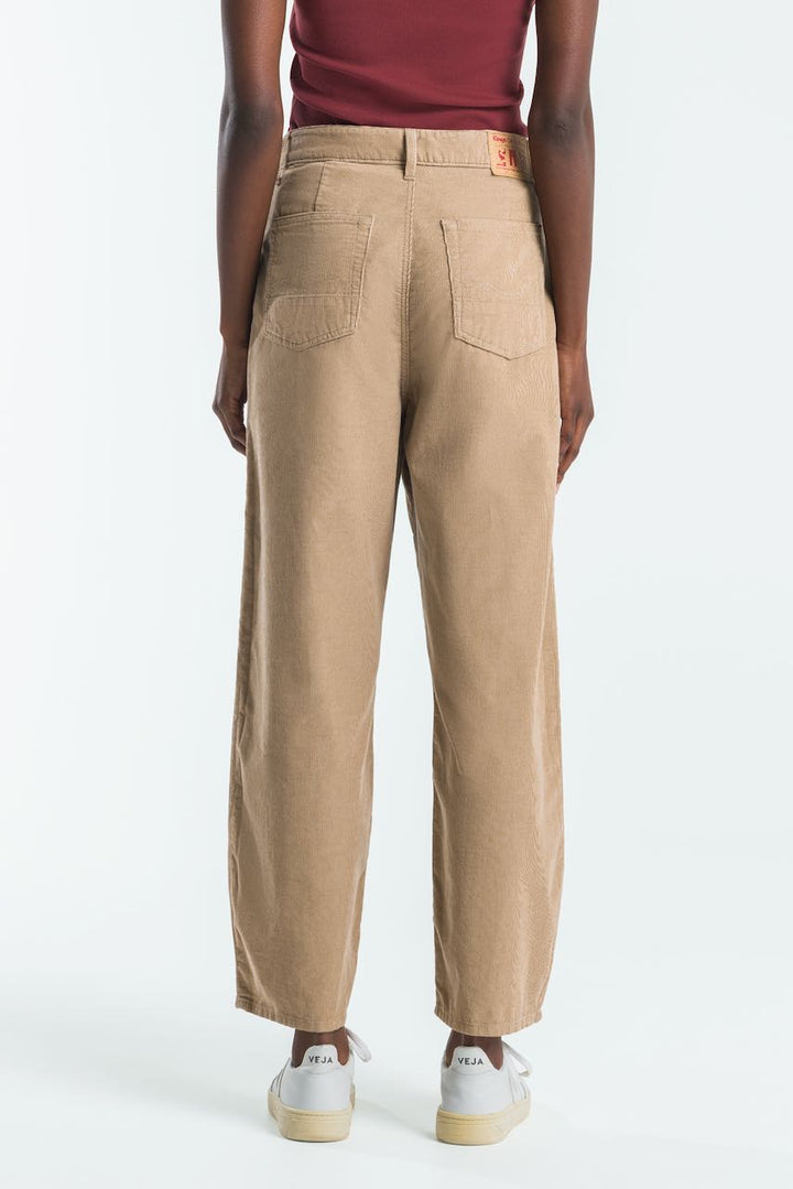 LEILA CORD silver mink