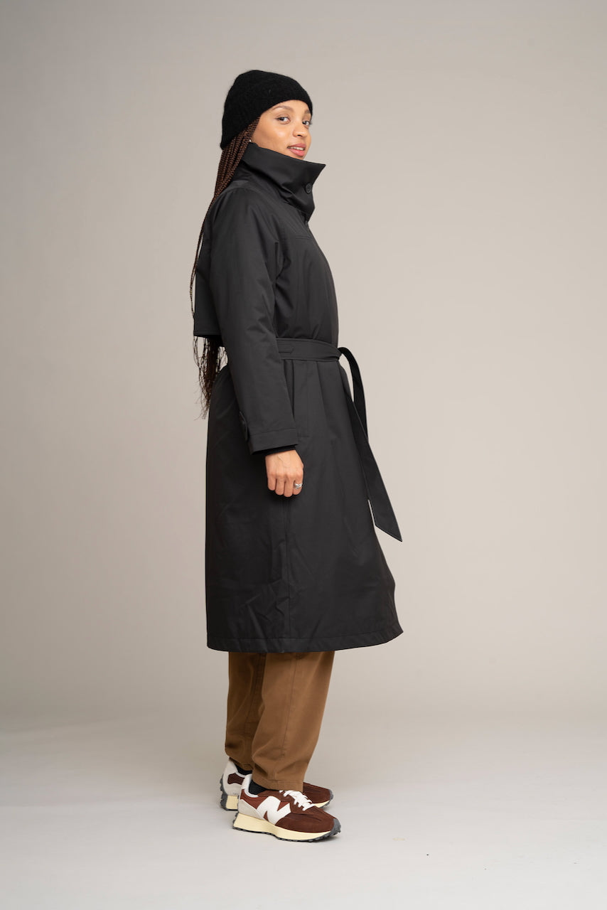 KAIA 2-in-1 Coat black