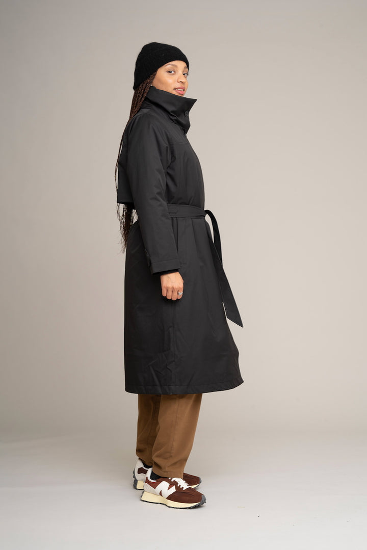 KAIA 2-in-1 Coat black