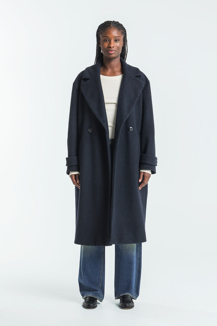 MASAKO Unisex Coat maritime blue