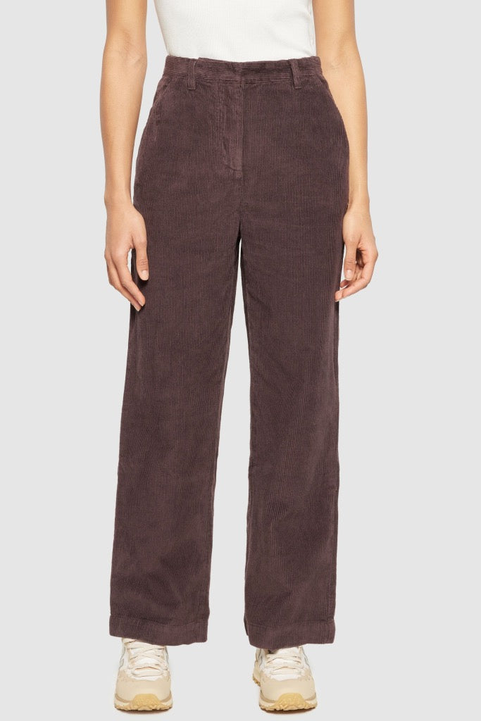 POSEY Wide High-Rise Corduroy Pant