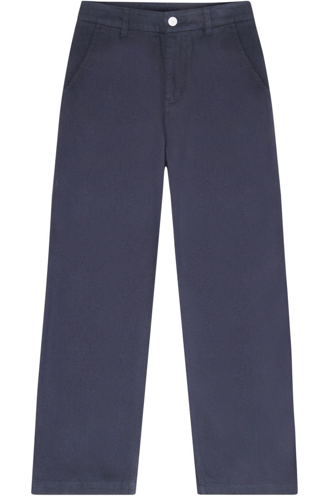 POSEY Wide Mid-Rise Twill Pant