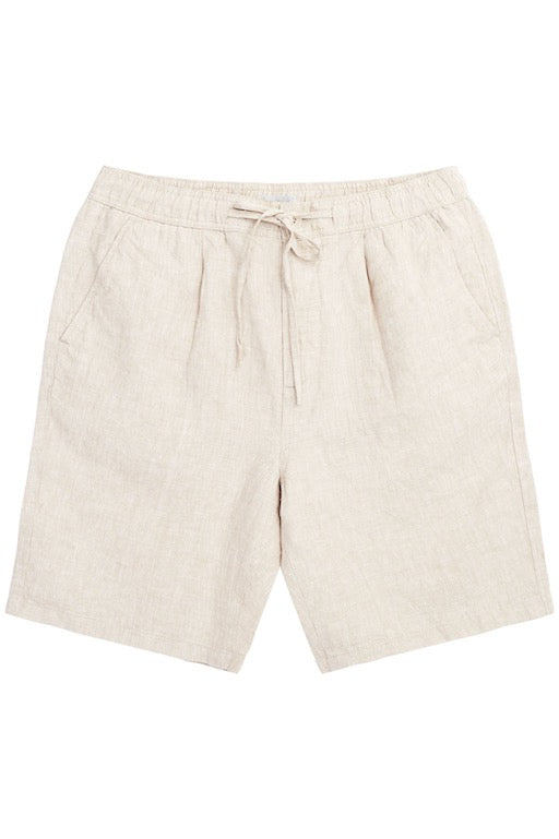 FIG Linen Shorts light feather gray