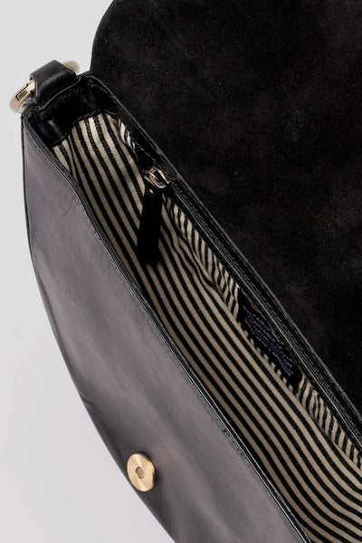 LAURA Bag black classic leather
