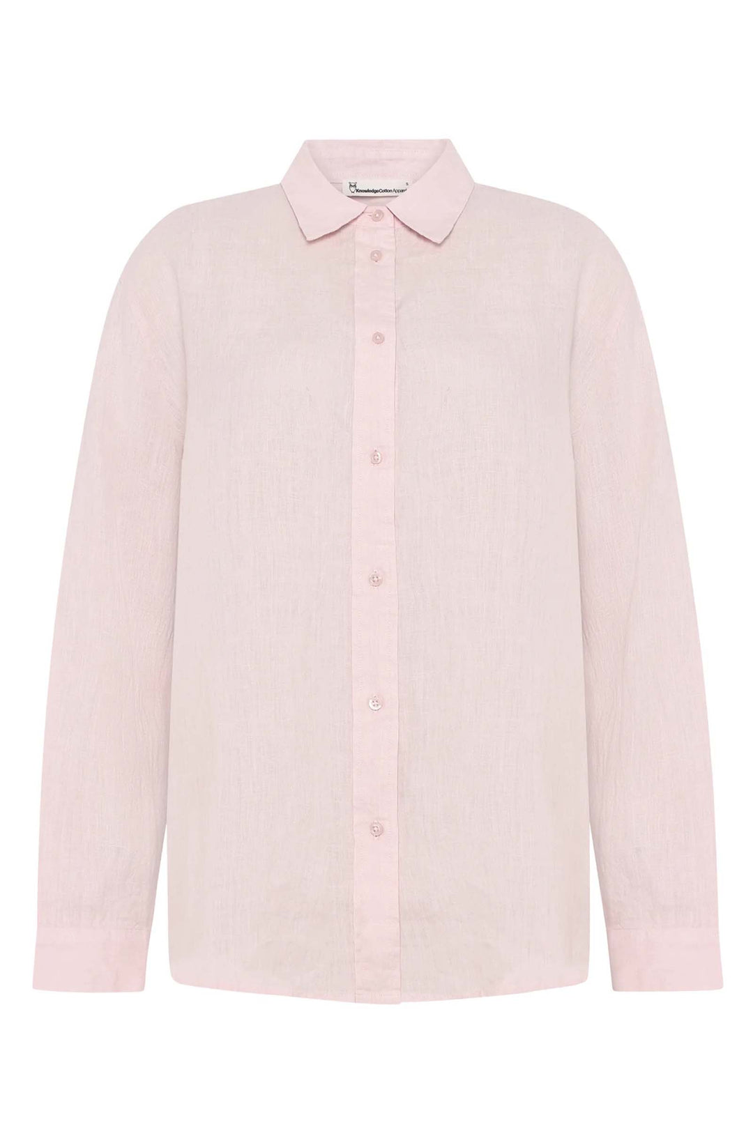 LOOSE Linen Shirt pale pink KCA
