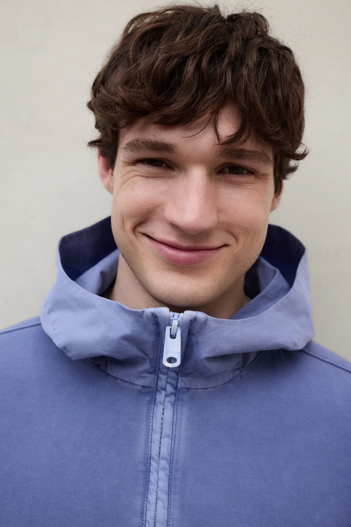 DYLAN HYBRID Zip Hoody artic blue