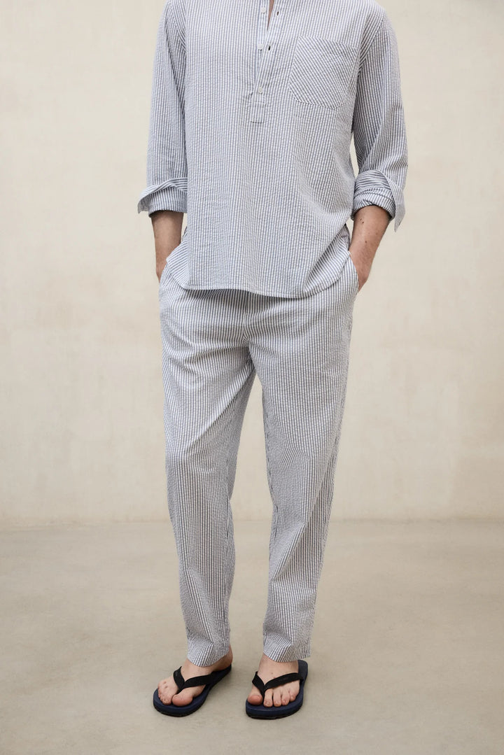 FEIRE Pants white blue