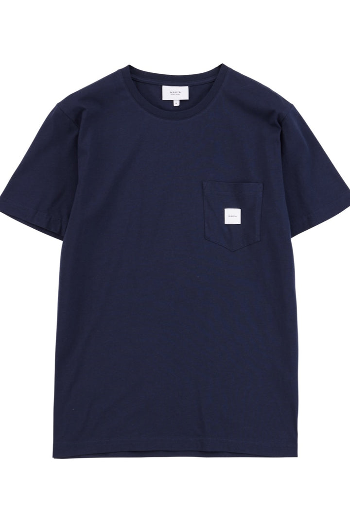 SQUARE Pocket T-Shirt dark navy