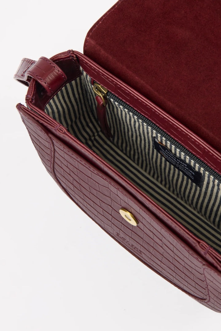 NINA Croco Print Leather