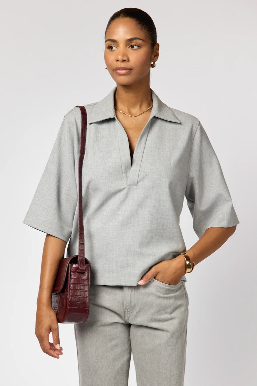 NINA Croco Print Leather