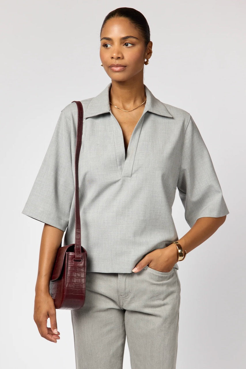 NINA Croco Print Leather