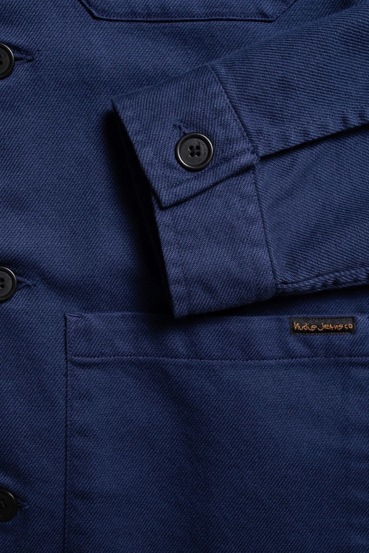 BARNEY Worker Jacket mid blue