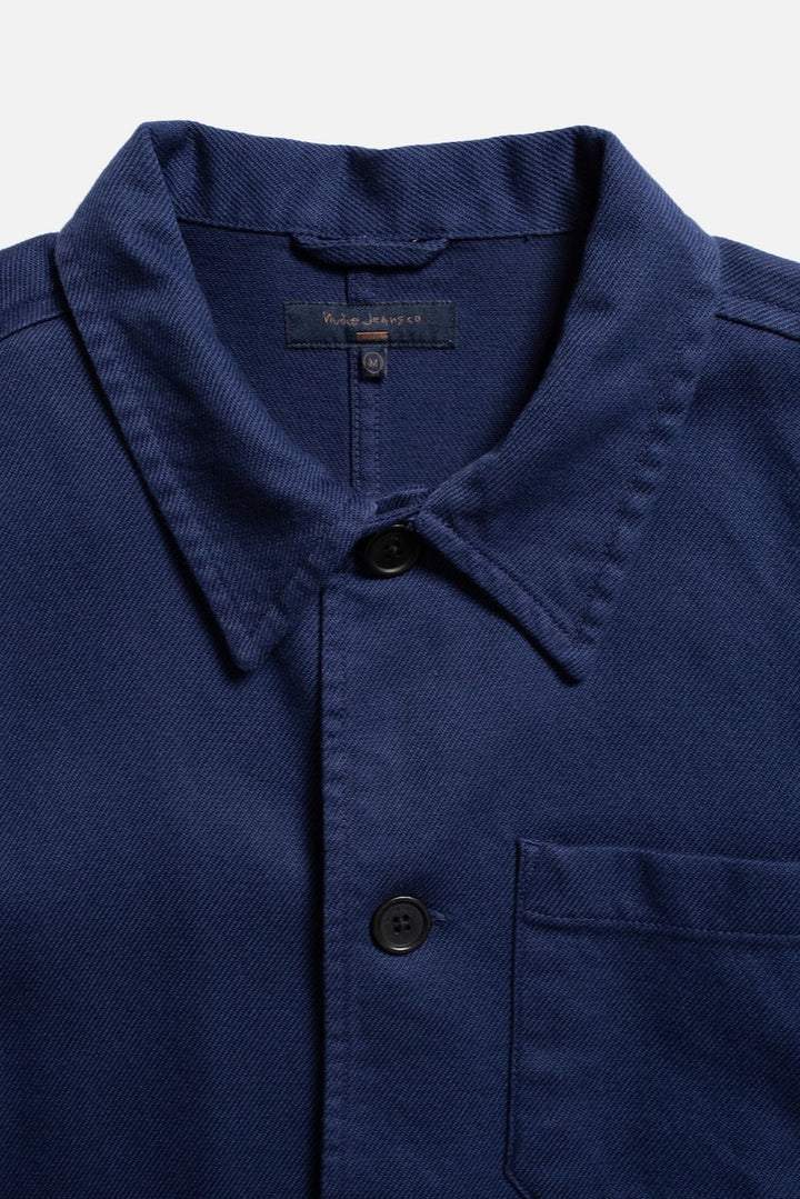 BARNEY Worker Jacket mid blue