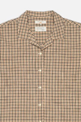 JUNI Checked Shirt brown