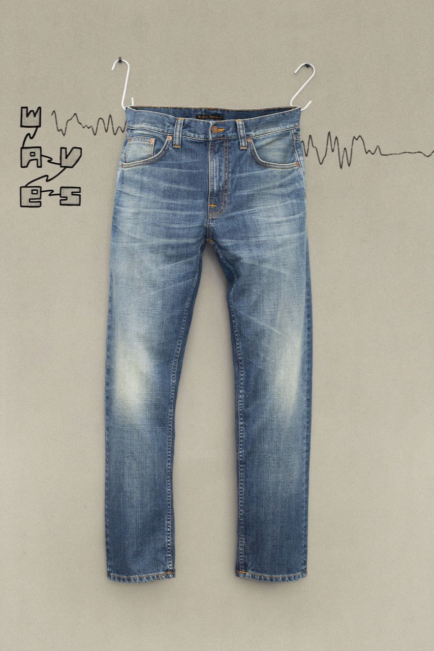GRITTY JACKSON tidal waves | Nudie Jeans