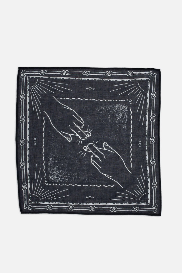 INGRID Bandana Double Cross blue