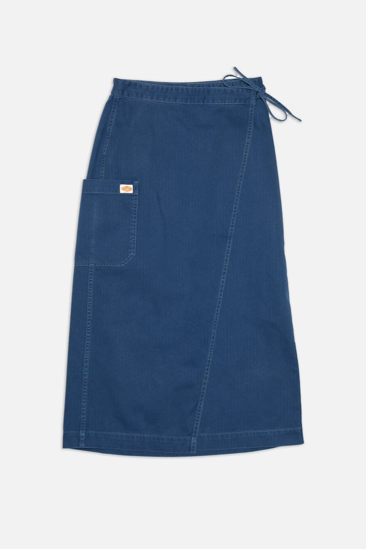 IRMA Skirt Herringbone blue | Nudie Jeans