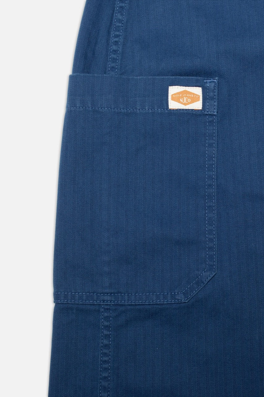 IRMA Skirt Herringbone blue | Nudie Jeans