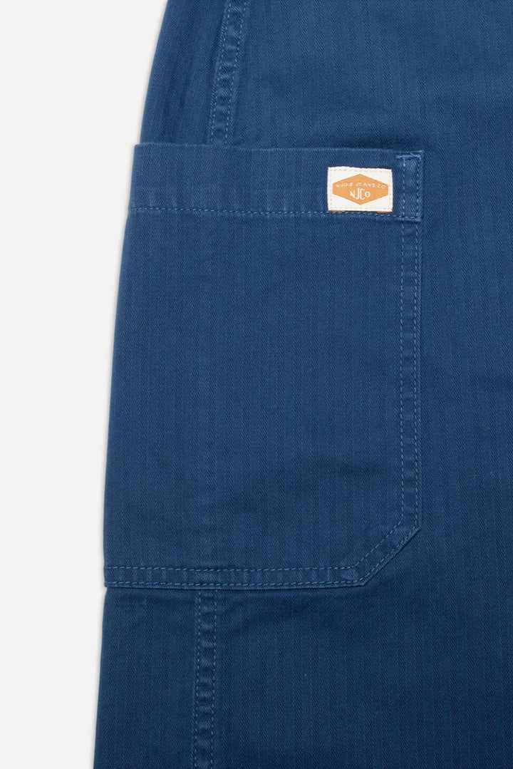 IRMA Skirt Herringbone blue | Nudie Jeans