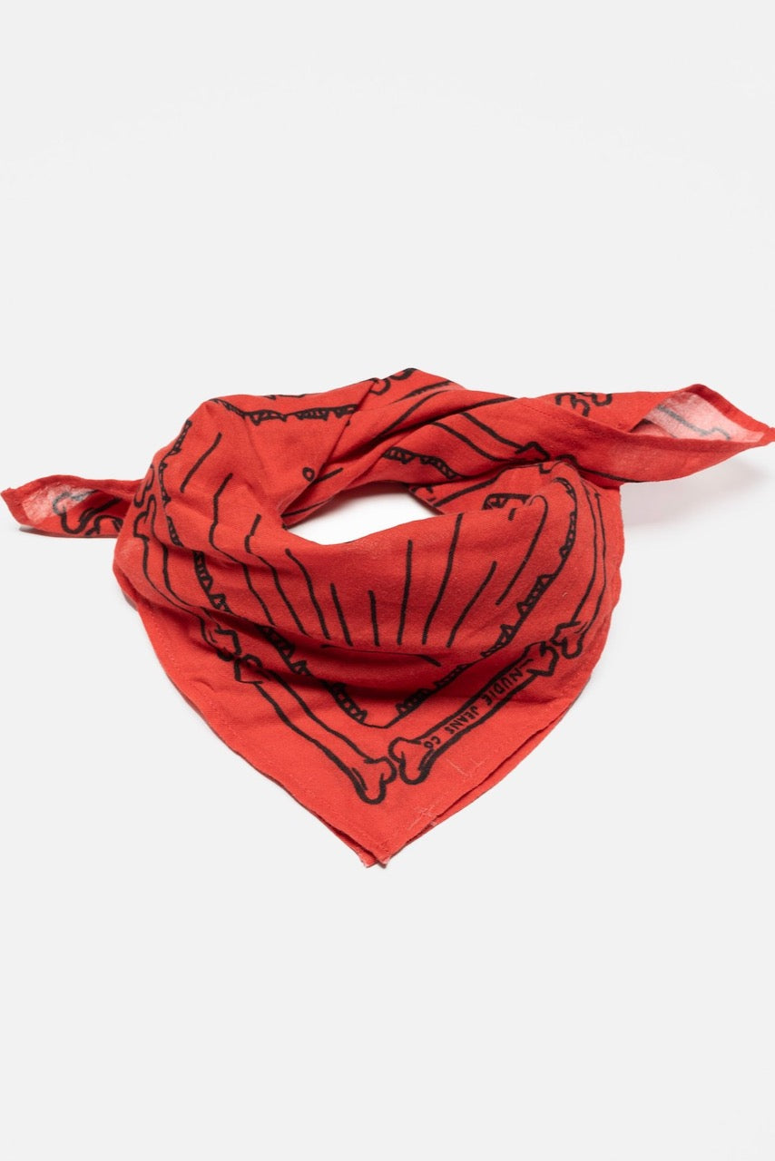 INGRID Bandana Double Cross red