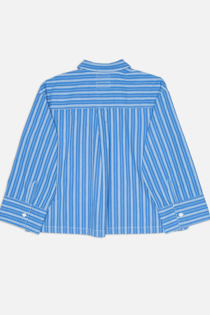 JUTTA Shirt Striped blue/offwhite