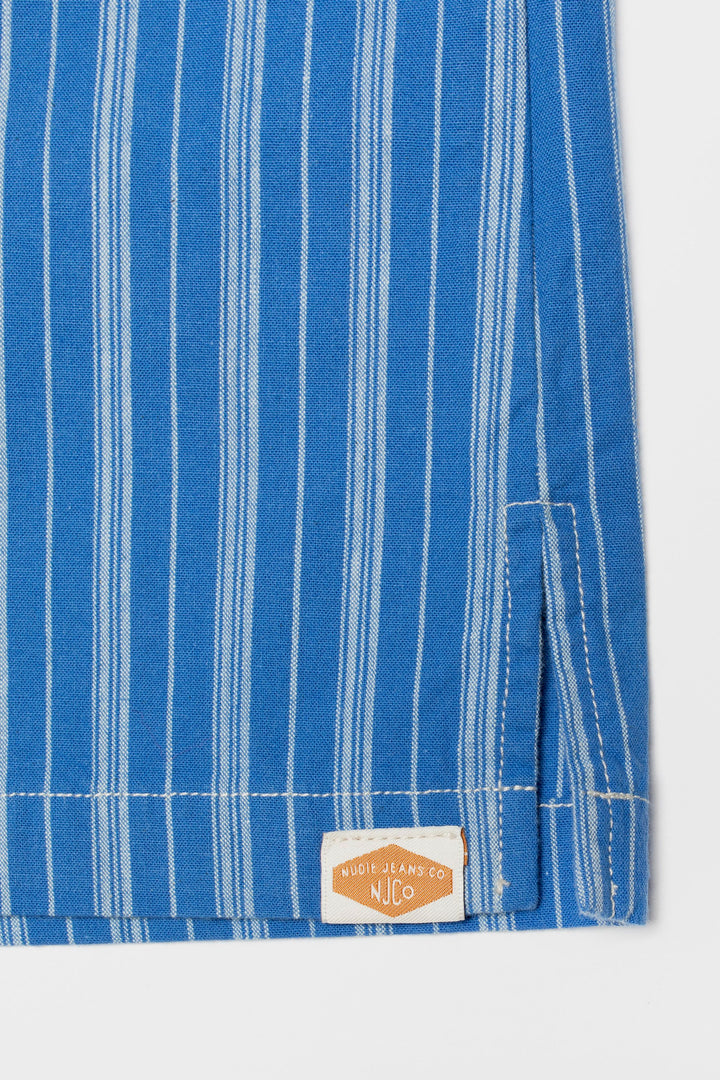 JUTTA Shirt Striped blue/offwhite