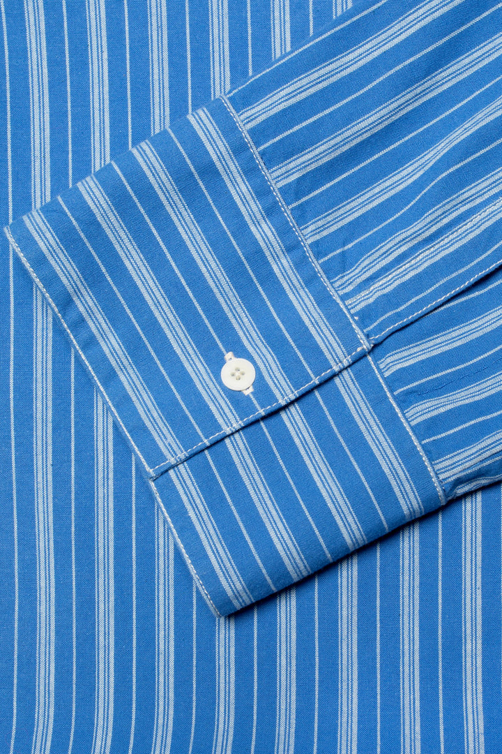 JUTTA Shirt Striped blue/offwhite