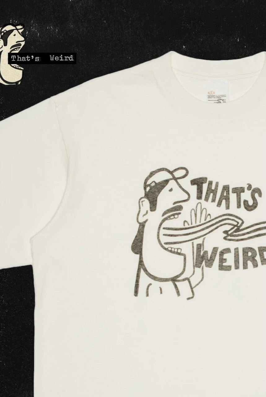 KOFFE Thats Weird T-Shirt chalk white
