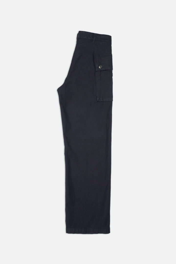 LOUD LARRY Pants back sateen indigo