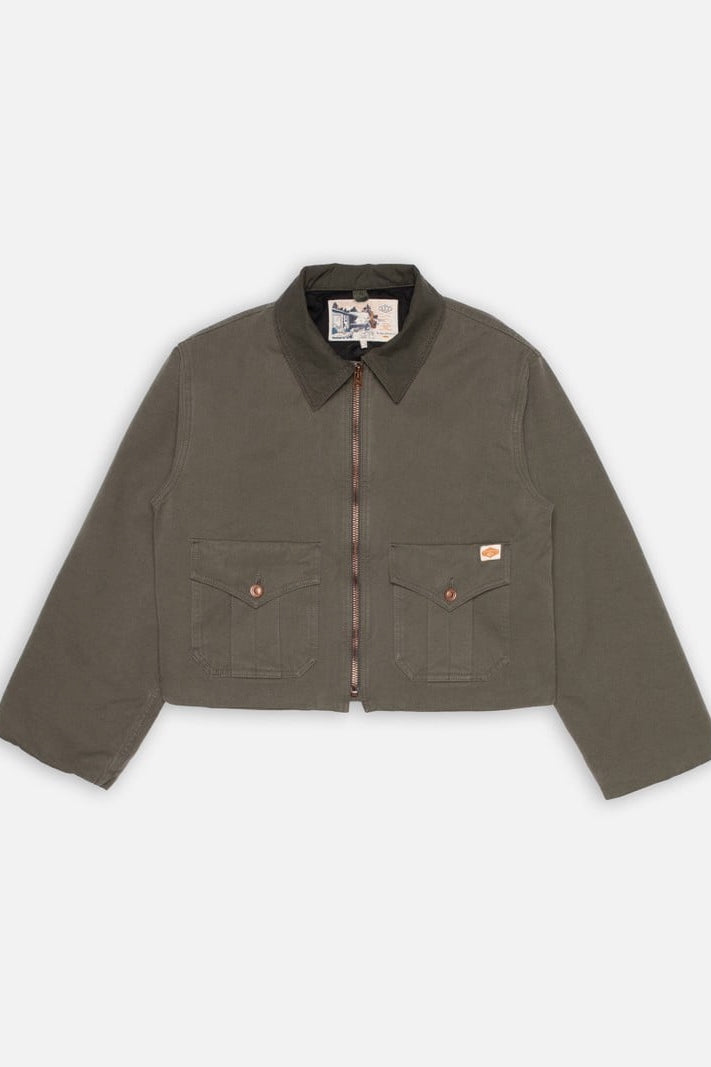 MOLLY Duck Canvas Jacket green