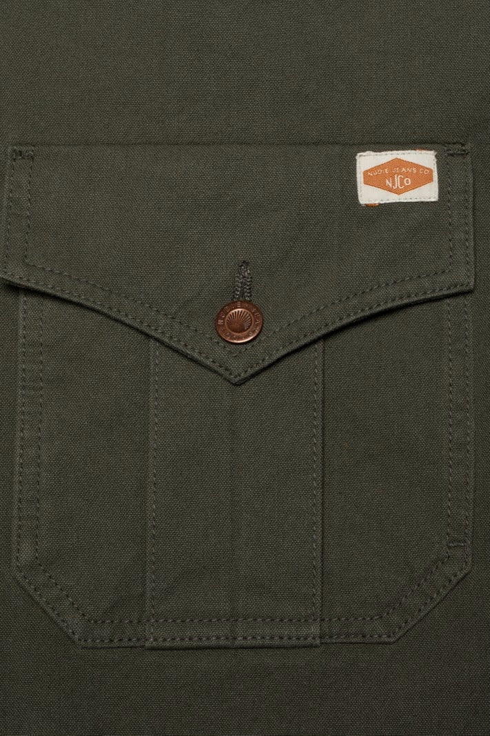 MOLLY Duck Canvas Jacket green