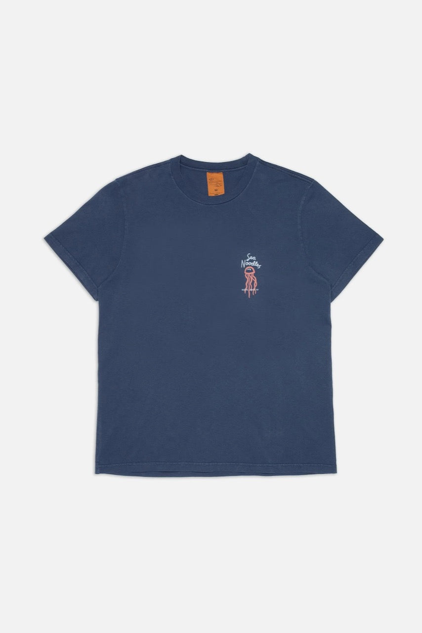 ROY Sea Noodles T-Shirt dark blue