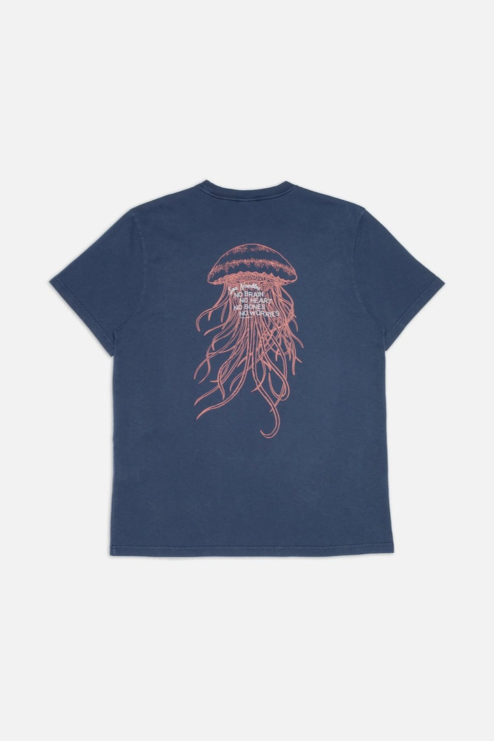 ROY Sea Noodles T-Shirt dark blue