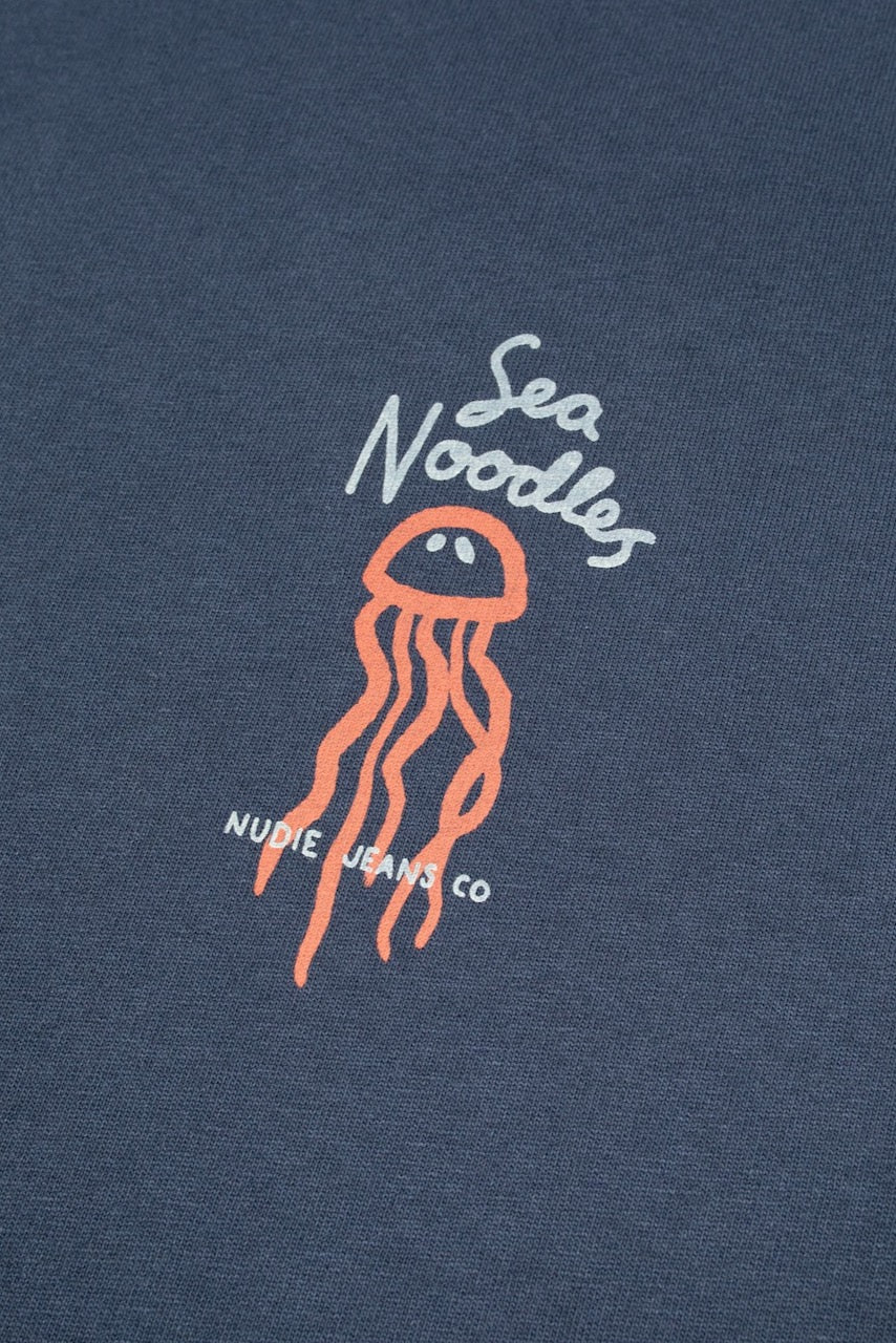 ROY Sea Noodles T-Shirt dark blue