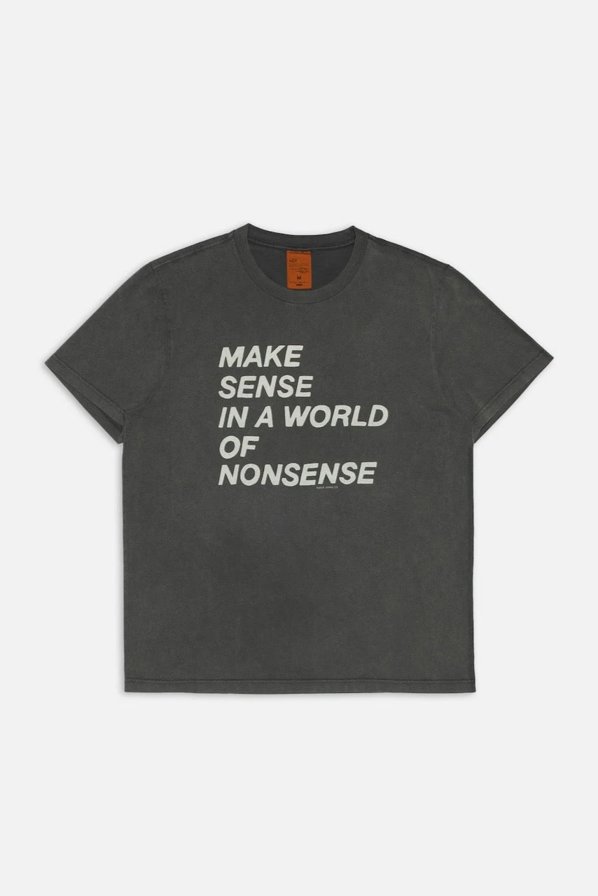 ROY Make Sense T-Shirt antracite