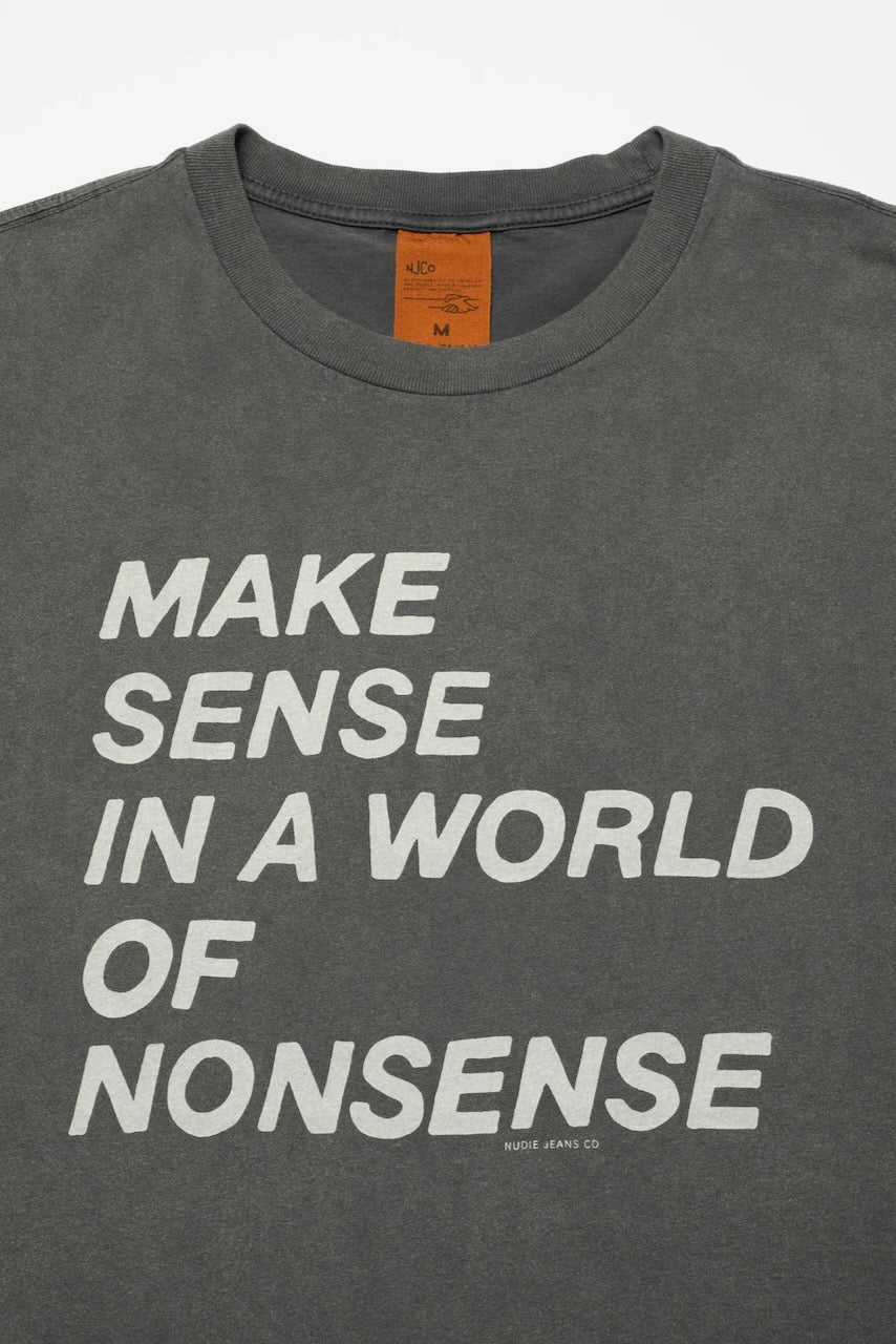 ROY Make Sense T-Shirt antracite