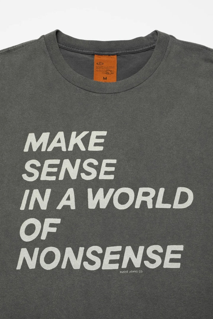 ROY Make Sense T-Shirt antracite